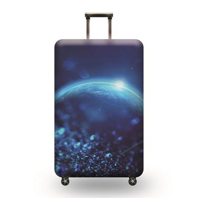 Colorful Elastic Luggage Protective Cover For 19-32 inch Trolley Suitcase Protect Dust Bag Case Cartoon Travel