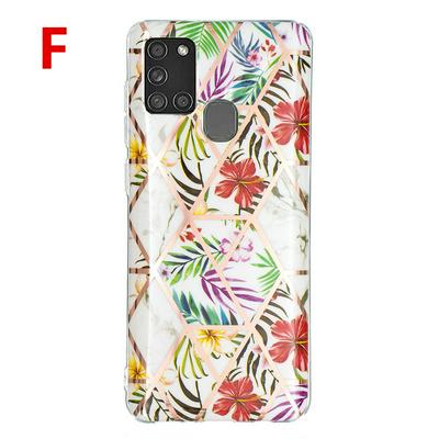 Fashion Stitching Pattern Scratch Resistant Drop-proof Soft TPU Phone Case for Samsung Galaxy A21s