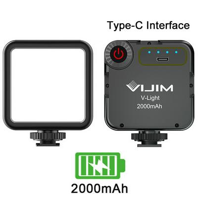 Ulanzi VL49 LED Photography Light Built-in Battery Charging Mini Portable Fill Light for Phone Cameras Vlog Video Shooting