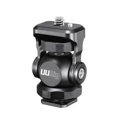 UURig Mini Ballhead With Cold Shoe Mount Gimbal Rig For Sony Canon Nikon DSLR Camera Smartphone R015 Monitor Bracket r60