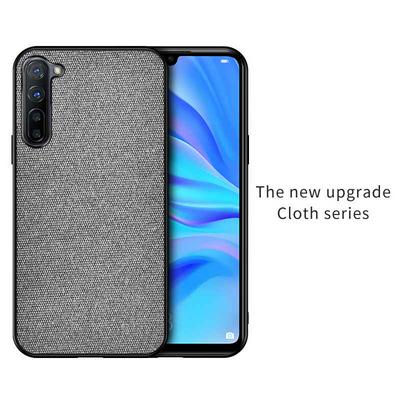 Hockproof Cloth Texture PC+ TPU Protective Case for Oppo Reno3