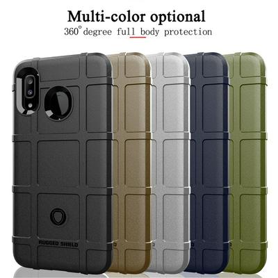 Anti-Fingerprint Anti-Slip Airbag Anti-Drop Heavy Armor Rugged Shield Matte TPU Back Cover Case for Samsung Galaxy M10s 