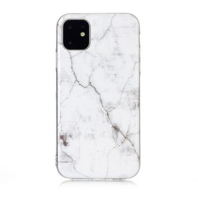 Marble Pattern Anti-Scratch Soft TPU Back Cover Protective Case for Apple iPhone 11(6.1)