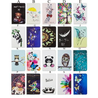 New 3D Cartoon Unicorn Painted Leather Samsung T860 Case PU+TPU Clamshell Bracket Leather Case Mobile Phone Case for Samsung T860 S6 Case