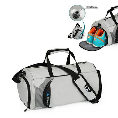 Sports Gym Bag for Men & Women, Travel Duffel Bag with Shoe Compartment