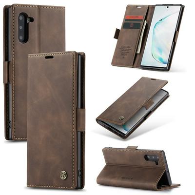 CaseMe Samsung Leather Phone Case Card-Mountable Mobile Phone Case Flip Phone Protection Leather Case for Samsung Galaxy Note 10 Phone Case