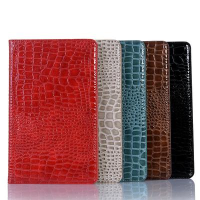 Samsung Galaxy Tablet S5e Case Crocodile Pattern Tablet Case Anti-fall Wear Resistance Solid Color Wallet Card Slot Protective Soft Shell for Samsung Galaxy Tablet S5e/SM-T720 Tablet Protect Case