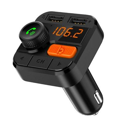 BT82D Bluetooth Dual USB MP3 Player Handsfree FM Transmitter Car Charger