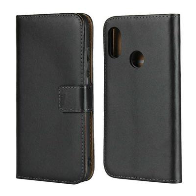 Solid Color Shockproof Anti-Scratch Side Flip Genuine Leather + Soft TPU Card Slots with Magnetic Buckle and Stand Wallet Protective Case for Xiaomi Redmi 6 Pro / Mi A2 Lite