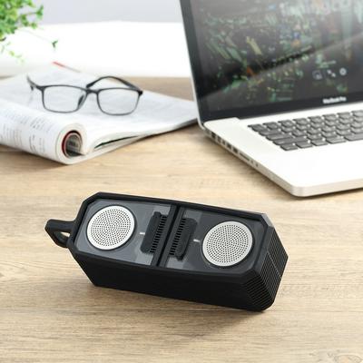 S628 Bluetooth 4.0 with TWS Function Acrylic Transparent Subwoofer Outdoor Sports Waterproof Bluetooth Speaker