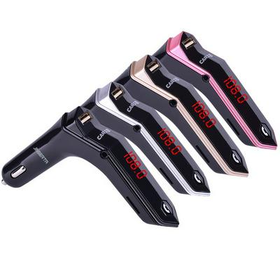 S8 Car FM Transmitter Handsfree Bluetooth Mp3 USB Car Charger Transmitter  