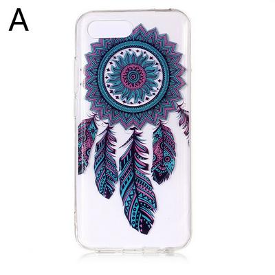 Colored Painting High Transparent Soft TPU Back Cover Case for Huawei Honor 10 