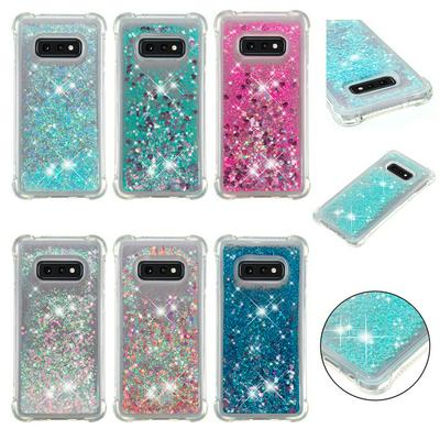Anti-Scratch Shockproof Quicksand Soft TPU Back Cover Protective Case for Samsung Galaxy S10e / S10 Lite