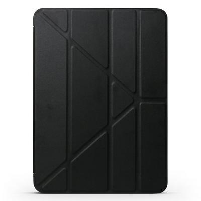 PU Leather + Soft Silicone with Smart Wake Sleep and Transformers Foldable Stand Protecting Case for iPad Pro 11（2018）