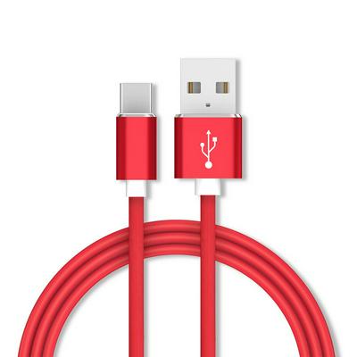 FT-UCA92 Type-C USB-C 1M Candy TPE + Aluminium Alloy USB Cable Charging & Data Syncing Data Line Wire 