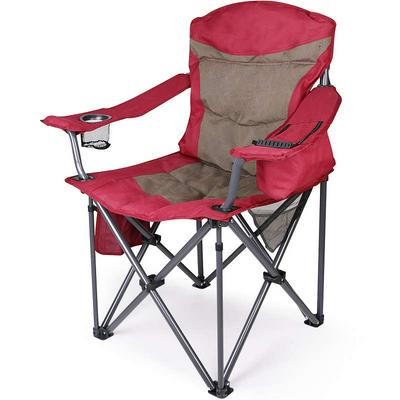 Outdoor Folding Camping Chair Thickened Iron Tube 600D Oxford Cloth Quilted Leisure Chairs