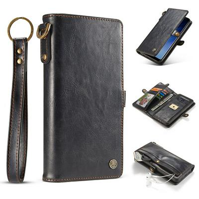 For Samsung Galaxy S8/ G9500 Qin Series Multifunctional Detachable Wallet Type Flip Leather Case with Card Slots