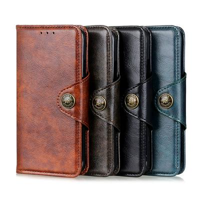 For Samsung Galaxy M31s Magnetic Buckle Genuine Leather Pattern Flip Wallet Case with Card Slot & Stand Function