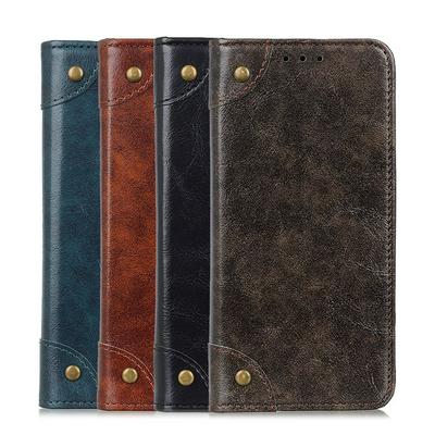 For Honor 10X Lite Magnetic Closure Genuine Leather Pattern Flip Wallet Case with Card Slot & Stand