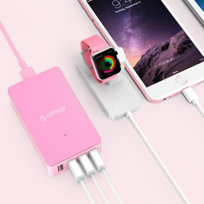 ORICO CSE-4U 5v 2.4A  6.8A34W USB Travel Wall Charger Adapter 4 Ports USB Fast Charging Portable  
