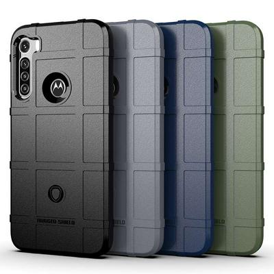 For Motorola One Fusion+ Shield Protective Series Military-grade Anti-fall Shockproof Soft TPU Back Cover Case