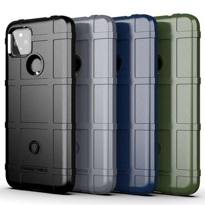 For Google Pixel 5 XL Shield Protective Series Military-grade Anti-fall Shockproof Soft TPU Back Cover Case