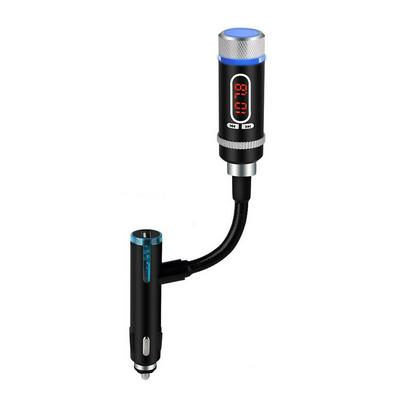 Wireless Bluetooth FM Transmitter Radio Adapter Car Kit with Hands-free Calling