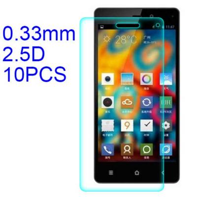 10Pcs 0.33mm 2.5D Lobo Material Tempered Glass with Korean Glue Screen Protector for GiONEE E6
