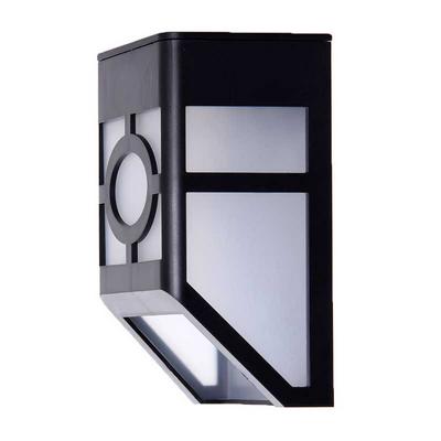 Waterproof Solar Wall Lamp ABS Solar LED Path Light Outdoor Garden Archaize Light Yard Path Fence Lamp