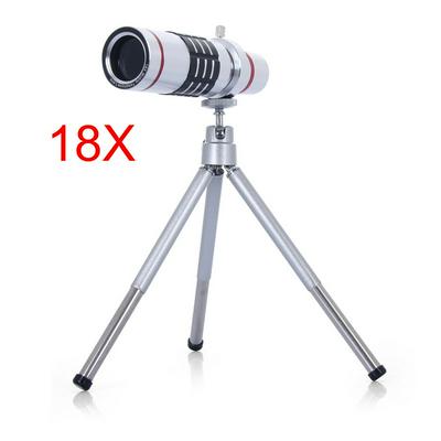 Universal Magnification 18x Optical Zoom Camera Lens Mobile Phone Telescope Telephoto for iPhone Samsung Android Smartphone