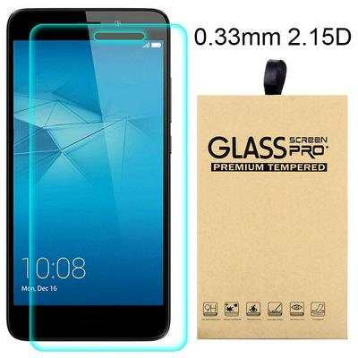 2.15D 0.33mm 9H Arc Edge Explosion-Proof Transparent Tempered Glass Screen Protector for HuaWei Honor 5c / Honor 7 Lite