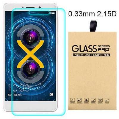 2.15D 0.33mm 9H Arc Edge Explosion-Proof Transparent Tempered Glass Screen Protector for Huawei Honor 6x (2016)