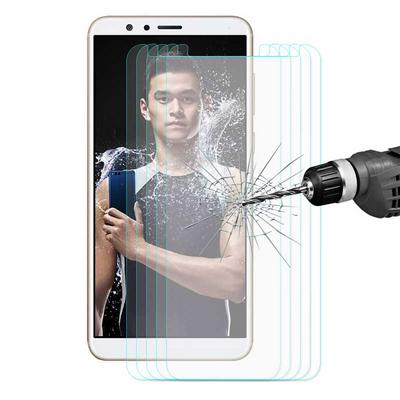 5Pcs * Enkay Hat-Prince 0.26mm 9H 2.5D Full Transparent ARC Explosion-proof Tempered Glass Screen Protector Film for Huawei Honor 7X