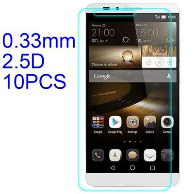 10Pcs 2.5D Lobo Material Tempered Glass with Korean Glue Screen Protector for Huawei Mate 7