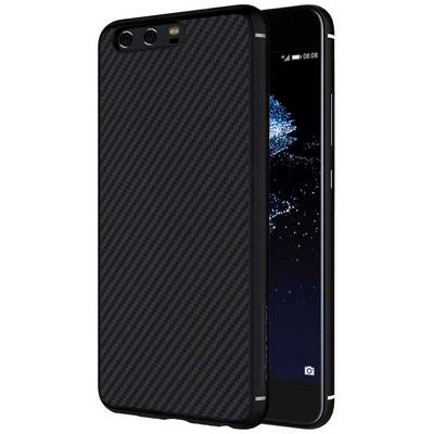 Nillkin Synthetic Fiber Series Hard PC + Dual Imported Carbon Fiber Material Back Cover Case for Huawei P10 - Black