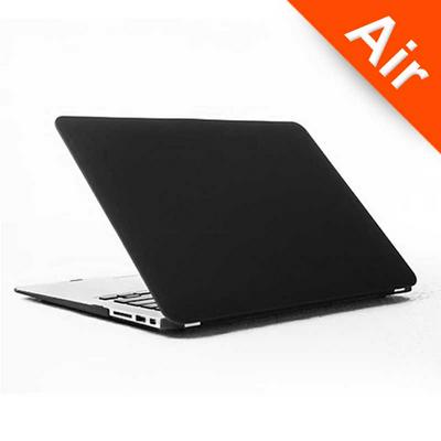 Enkay Hat-Prince Frosted Back + Bottom Shell Set Hard PC Stand Protective Cover Case for Apple MacBook Air 11.6 Inch - Black