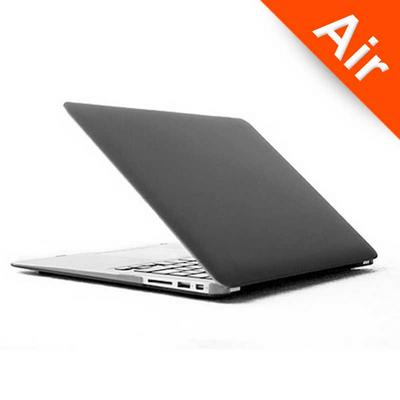 Enkay Hat-Prince Frosted Back + Bottom Shell Set Hard PC Stand Protective Cover Case for Apple MacBook Air 13.3 Inch - Grey
