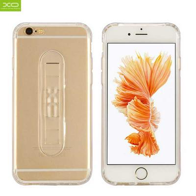 XO Le Xiang Series Soft TPU Creative Stand Case for iPhone 6 Plus / 6S Plus - Transparent 