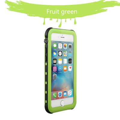Redpepper Waterproof Shock Dirt Snow Proof Tough Armor PC + TPU Case for iPhone 7 - Fruit Green
