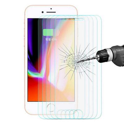 Enkay Hat-Prince 5Pcs 0.26mm 9H 2.5D Arc Edge Tempered Glass Protective Film for iPhone 7 / 8