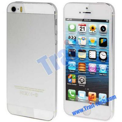 PC Material Display Dummy Phone For iPhone 5S(White)