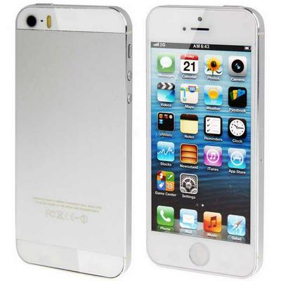Metal Material Display Dummy Phone For iPhone 5S(Silver)