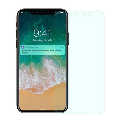 0.3mm ARC Anti Blue Ray Gold Tempered Glass Screen Protector Film for iPhone X