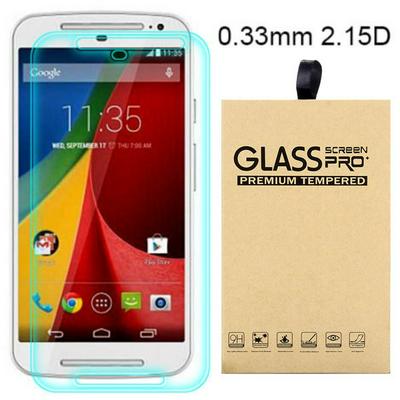 2.15D 0.33mm 9H Arc Edge Explosion-Proof Transparent Tempered Glass Screen Protector for LG G2(D800/D802/D803/VS980/LS980)