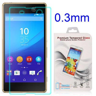 0.3mm 2.5D 9H Tempered Glass Screen Protector Protective Film for Sony Xperia M5