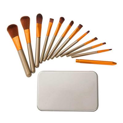 Naked3 12 Stks Makeup Tools Mix Powder Foundation Brush Eye Shadow Brush Nose Brush 
