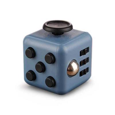 Squeeze Fun Stress Relief Gifts Zappeln Rubik Cube Alleviate Anxiety and Stress Juguet For Adult Fidgetcube Desk Spin Toys - Grey