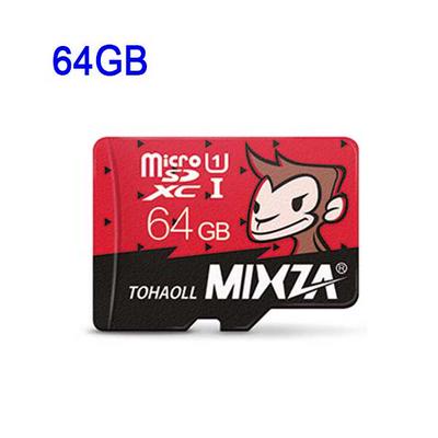 Mixza Tohaoll Monkey Version High Speed 3.0 Micro SD TF Transflash Memory Card for Smart Phone/ Camera 64GB