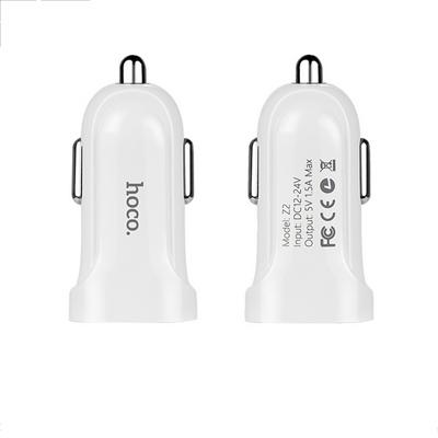 HOCO Z2 Single USB Car Chager Adapter Universal Quick Charging for Cellphone Tablets