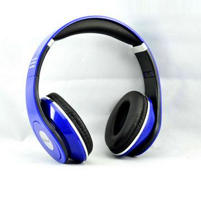 Feinier FE-151 Wired Flexible Headphone with Mic and One Plug At Each End for Games at Home/ in Internet Cafe(Blue)